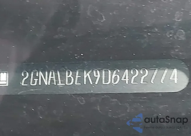 2GNALBEK9D6422774: 44387237
