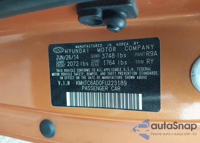 KMHTC6AD0FU223189: 44387287