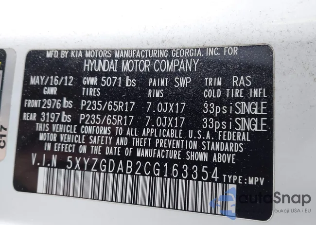 5XYZGDAB2CG163354: 44386448