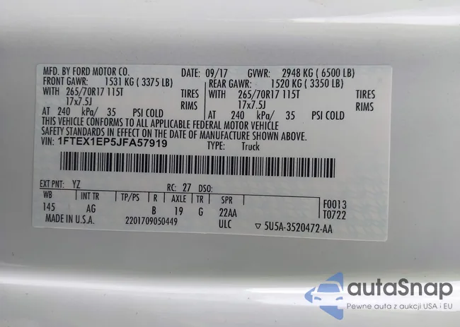 1FTEX1EP5JFA57919: 44386477