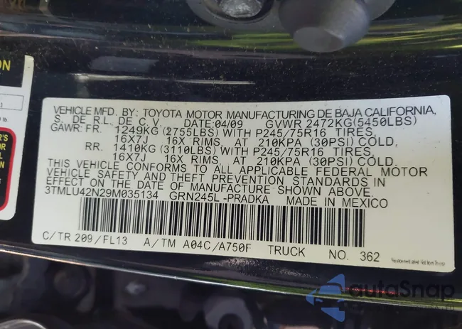 3TMLU42N29M035134: 44386584