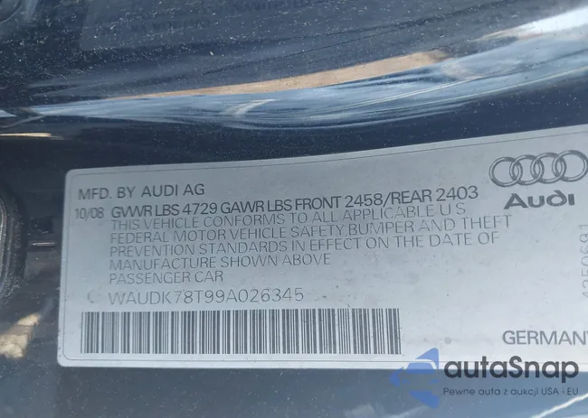 WAUDK78T99A026345: 44386793