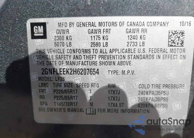 2GNFLEEK2H6207654: 44387904