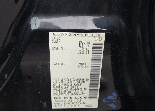 1N4AL3AP1DN507996: 44387916