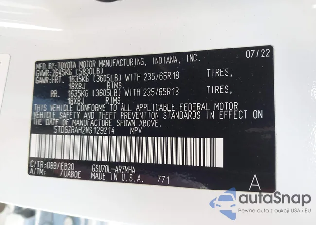 5TDGZRAH2NS129214: 44388132