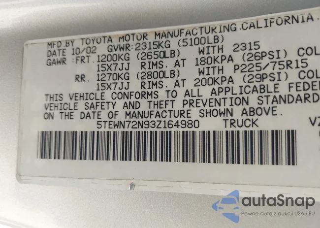 5TEWN72N93Z164980: 44388272