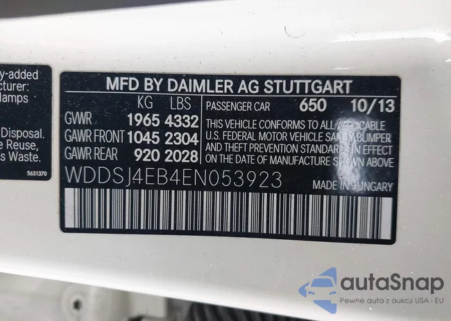 WDDSJ4EB4EN053923: 44387645