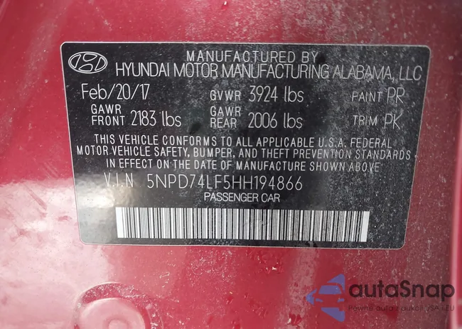 5NPD74LF5HH194866: 44388954