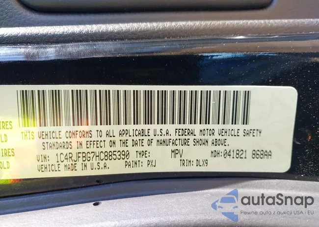 1C4RJFBG7HC885390: 44388976