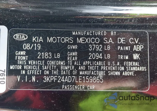 3KPF24AD7LE159865: 44389008