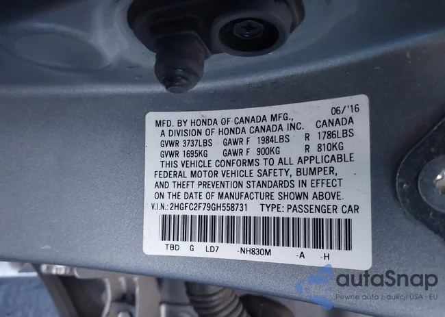 2HGFC2F79GH558731: 44389020