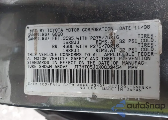 JT3HT05J9X0039454: 44389038
