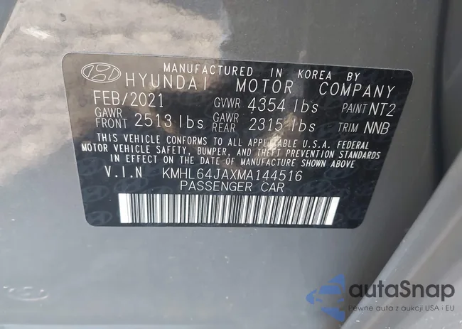 KMHL64JAXMA144516: 44389405