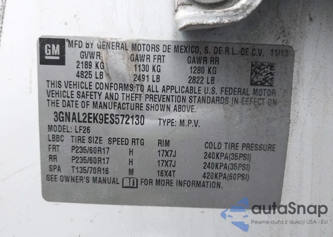 3GNAL2EK9ES572130: 44388452