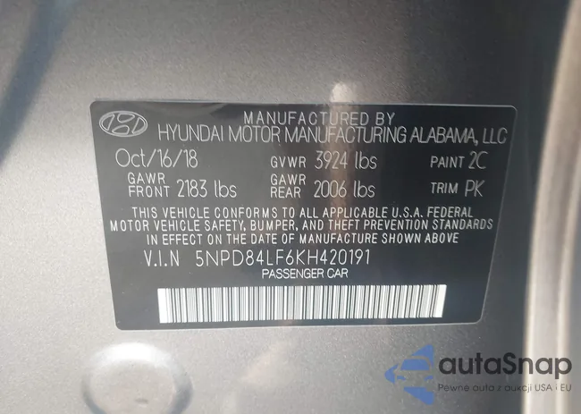 5NPD84LF6KH420191: 44388464