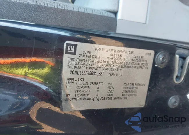 2CNDL33F486316221: 44388808