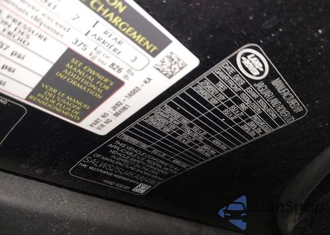 SALWS2SU4KA864961: 44388836