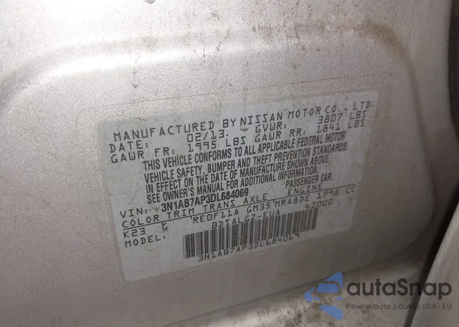 3N1AB7AP3DL684069: 44389953