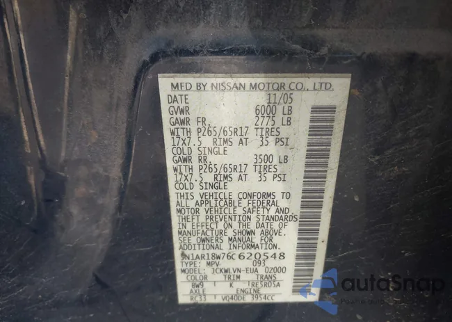 5N1AR18W76C620548: 44390126