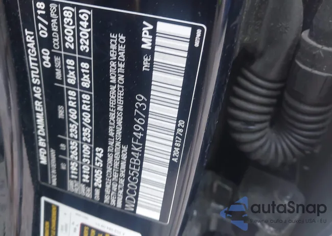 WDC0G5EB4KF496739: 44390241