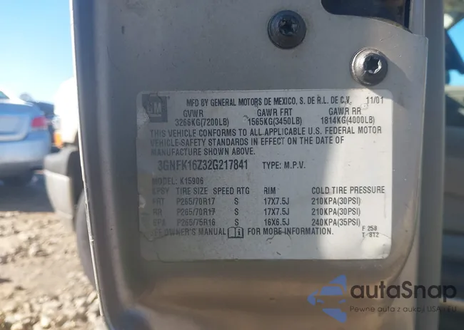 1GNEC13V54R268822: 44390368