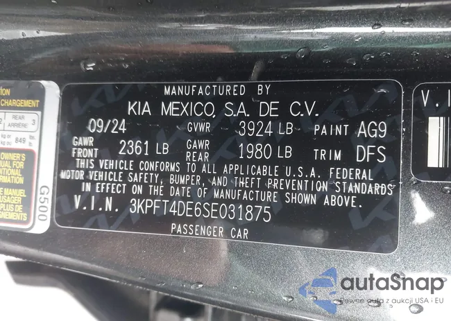 3KPFT4DE6SE031875: 44390385