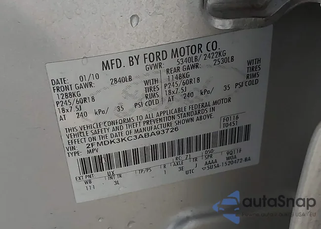 2FMDK3KC3ABA93726: 44390435