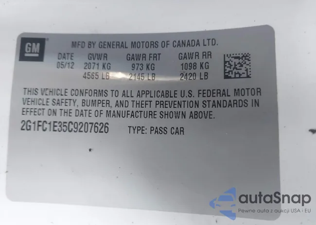 2G1FC1E35C9207626: 44389457