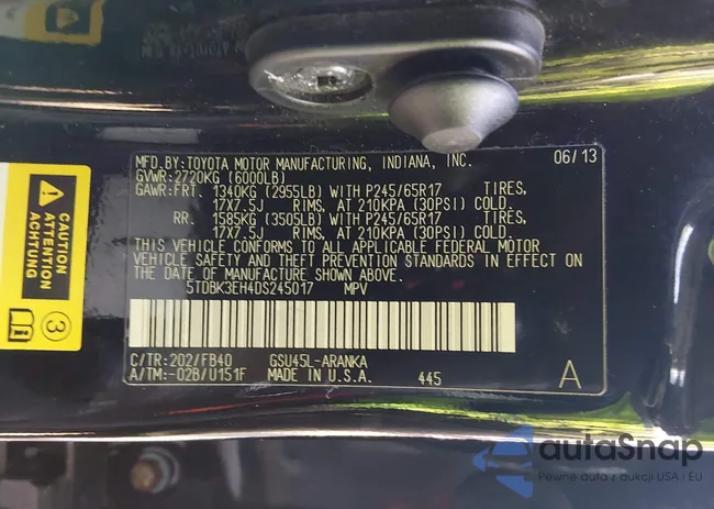 5TDBK3EH4DS245017: 44389716