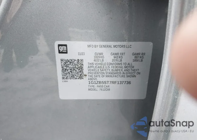 1G1ZB5ST7RF137736: 44390946