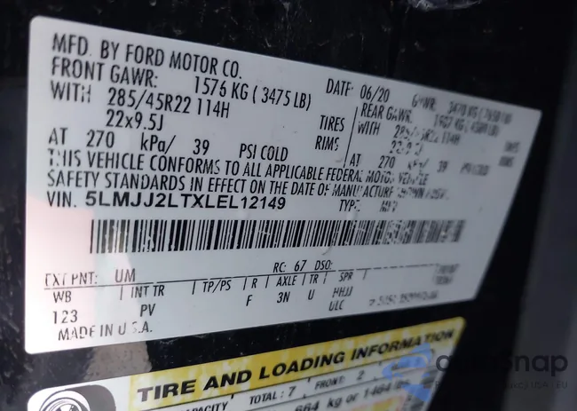 5LMJJ2LTXLEL12149: 44391028