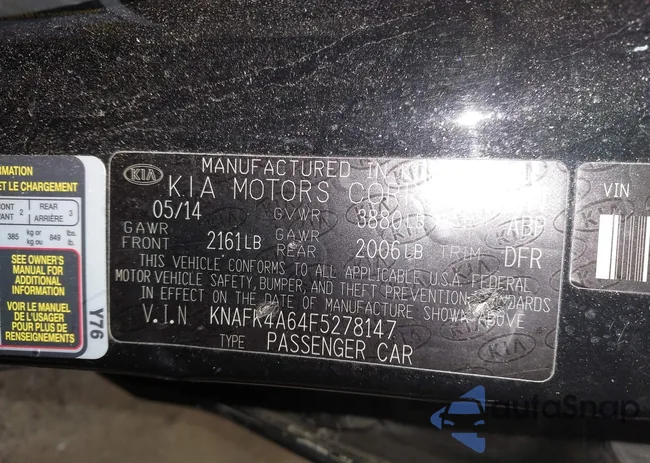 KNAFK4A64F5278147: 44391179