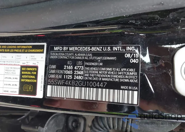 55SWF4KB2GU100447: 44391210