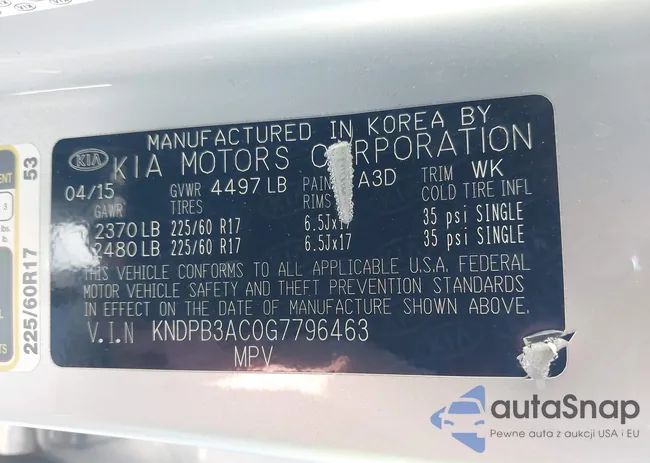 KNDPB3AC0G7796463: 44390522