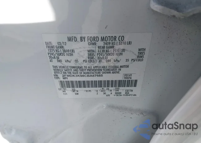 2FMDK3K98CBA87685: 44390614