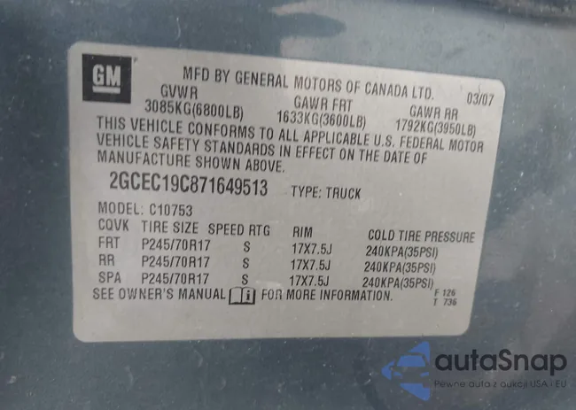 2GCEC19C871649513: 44390687