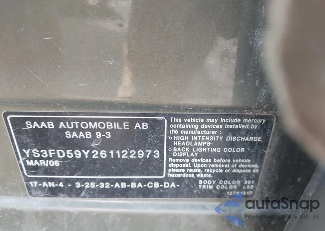 YS3FD59Y261122973: 44390729