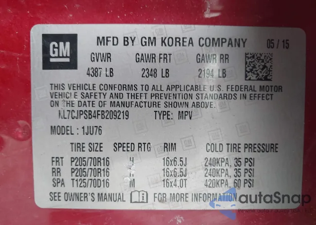 KL7CJPSB4FB209219: 44392096