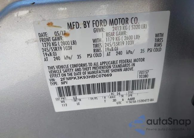 2FMPK3K93HBC07669: 44392231