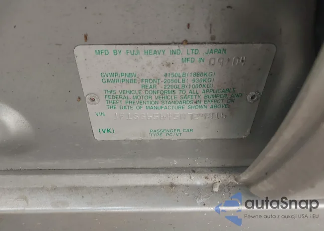 JF1SG65645H729816: 44392273