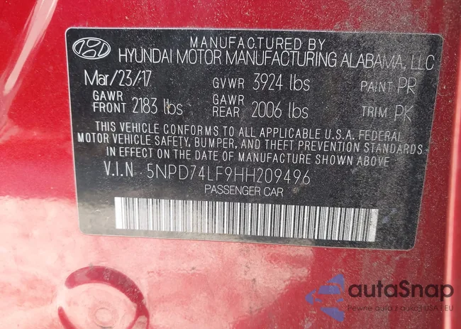 5NPD74LF9HH209496: 44392395