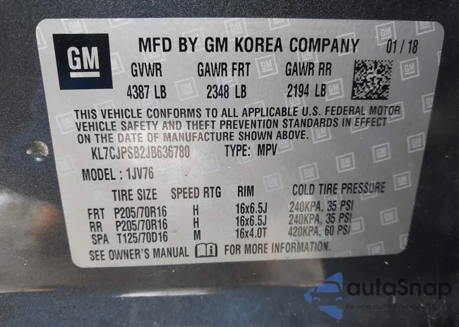 KL7CJPSB2JB636780: 44392426