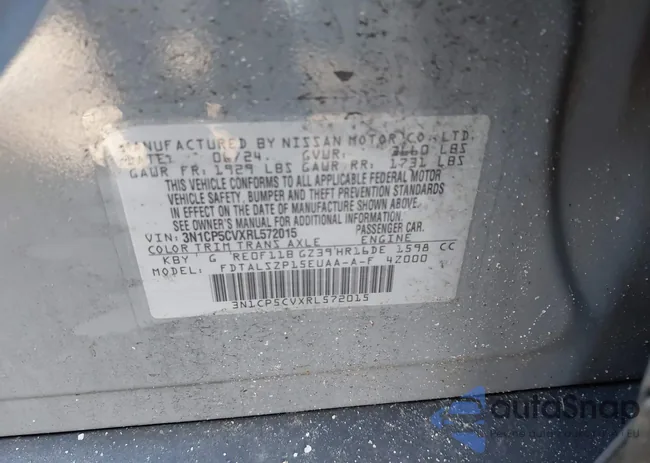 3N1CP5CVXRL572015: 44391728