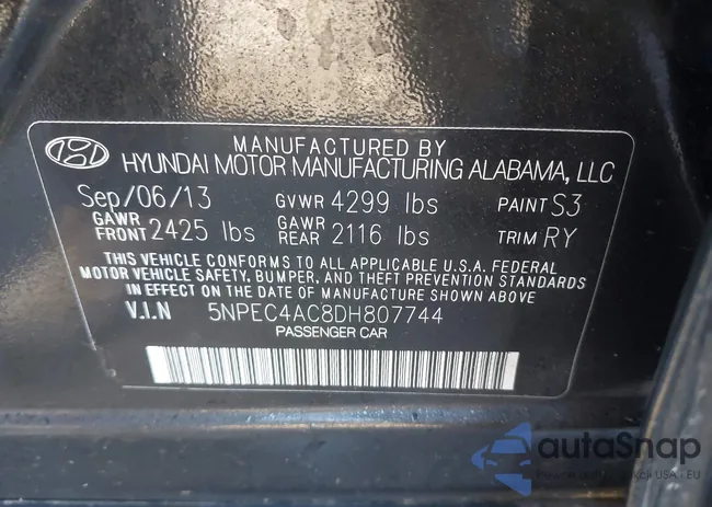 5NPEC4AC8DH807744: 44392891