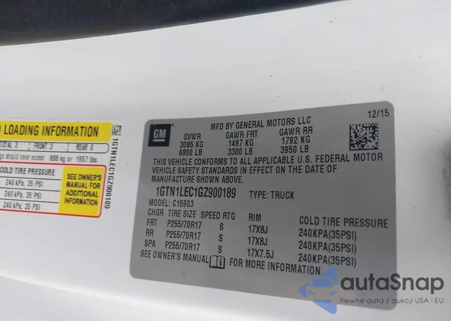 1GTN1LEC1GZ900189: 44392958