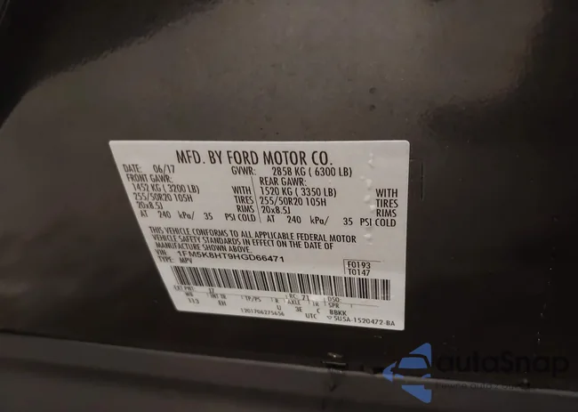 1FM5K8HT9HGD66471: 44393095