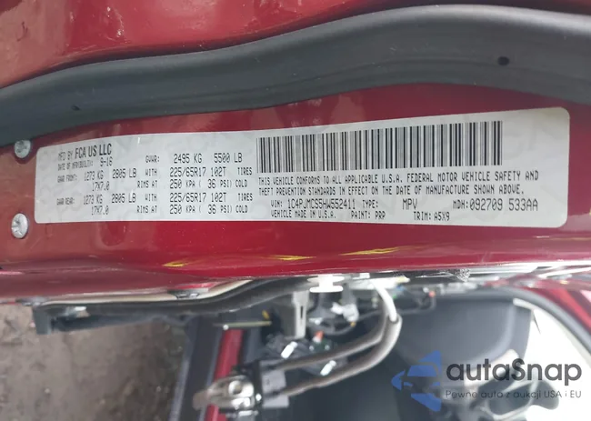 1C4PJMCS5HW552411: 44393213