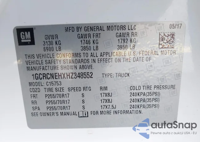 1GCRCNEHXHZ348552: 44393217