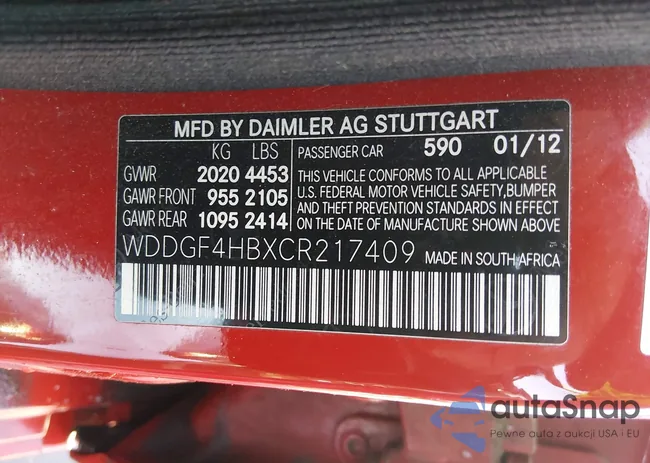 WDDGF4HBXCR217409: 44393414