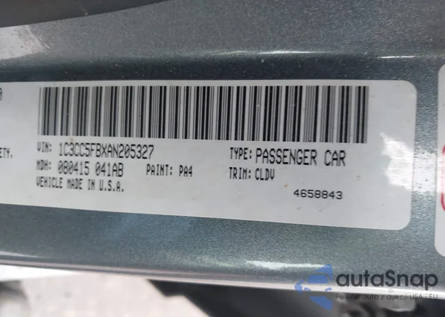 1C3CC5FBXAN205327: 44393424